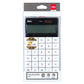 Deli W1589 Modern Compact Calculator 12-Digit, White