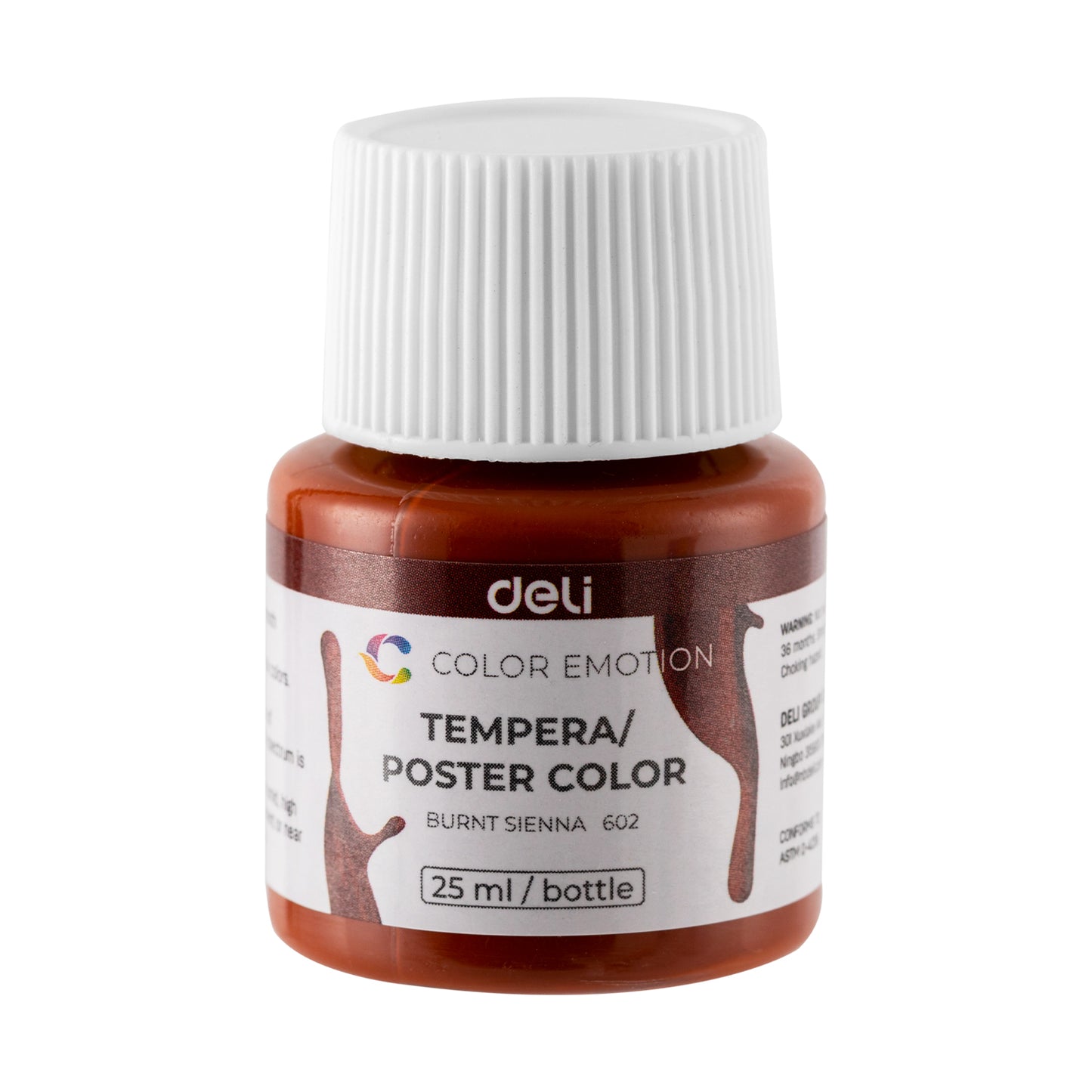 Deli EC14-12 Gouache 25ml 12 Colors Poster Color
