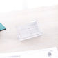 Deli W7623 Business Card Holder (Transparent, Pack of 1)