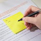 Deli WA02302 Sticky Note, 3" x 3", 2x100 Sheets, Yellow (Pack of 1)