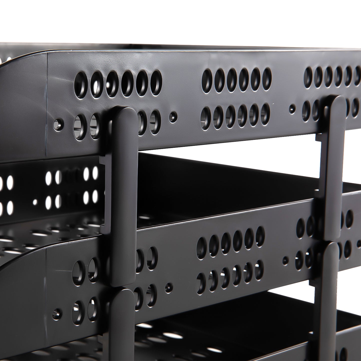 Deli W9215 3-Tier Multipurpose Superior Quality Desk Organizer Tray, Black