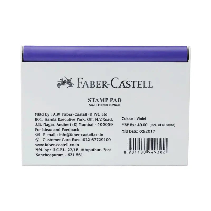 Faber-Castell Stamp Pad Medium, Violet