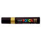 uni-ball Posca PC-17K 15.0 mm Extra Broad Tip Marker Pen, Gold Ink, Pack of 1