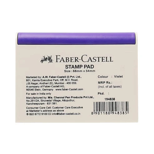 Faber-Castell Stamp Pad Small, Violet