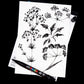 uni-ball Posca PCF-350 1-10 mm Soft Brush Tip Paint Marker Pen, Black Ink, Pack of 1
