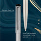 Parker Functional Vector Stainless Steel Chrome Trim Ball Pen, Blue Ink, Pack Of 1