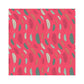 PaperPep Red & Green Feathers Double Sides Print 19"X29" Gift Wrapping Paper, Pack of 5