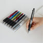 uni-ball Jetstream MSXES-1000 0.7mm Ball Pen & 0.5mm Mechanical Pencil, Multicolor Ink, Pink Body, Pack of 1