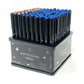 Pentonic Cipher 0.7mm Ball Pen Tumbler, 70 Pcs Blue Ink+20 Pcs Black Ink+10 Pcs Red Ink (Pack of 100)