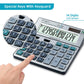 Flair FC-450 Desktop Series Basic Calculator, Grey, Pack of 1
