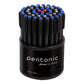 Pentonic Ball Pen Tumbler (Blue, Black & Red Ink, Pack of 50 Pens)