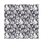 PaperPep Red & Dark Grey White Flowers Double Sides Print 19"X29" Gift Wrapping Paper, Pack of 5