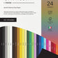 PaperPep Colorissimi 220GSM Card Stock A5 Multicolor Shades Assorted 24 Sheets