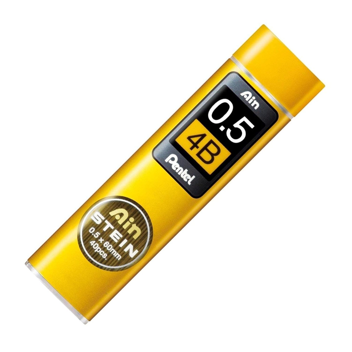 Pentel Ain Stein 0.5mm 4B Mechanical Pencil Lead, Pack of 40 (C275-4B)