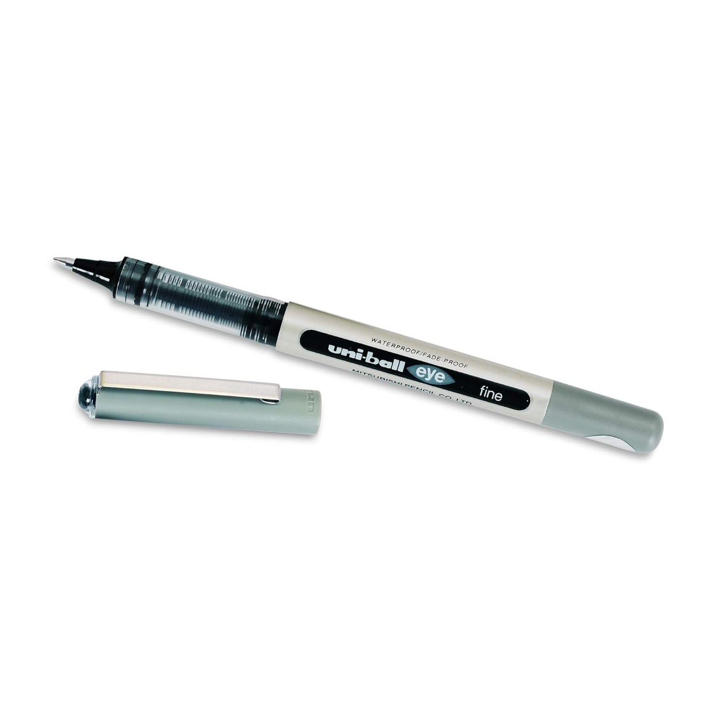 uni-ball Eye UB157 0.7mm Roller Ball Pen, Blue & Black Ink, Pack of 12