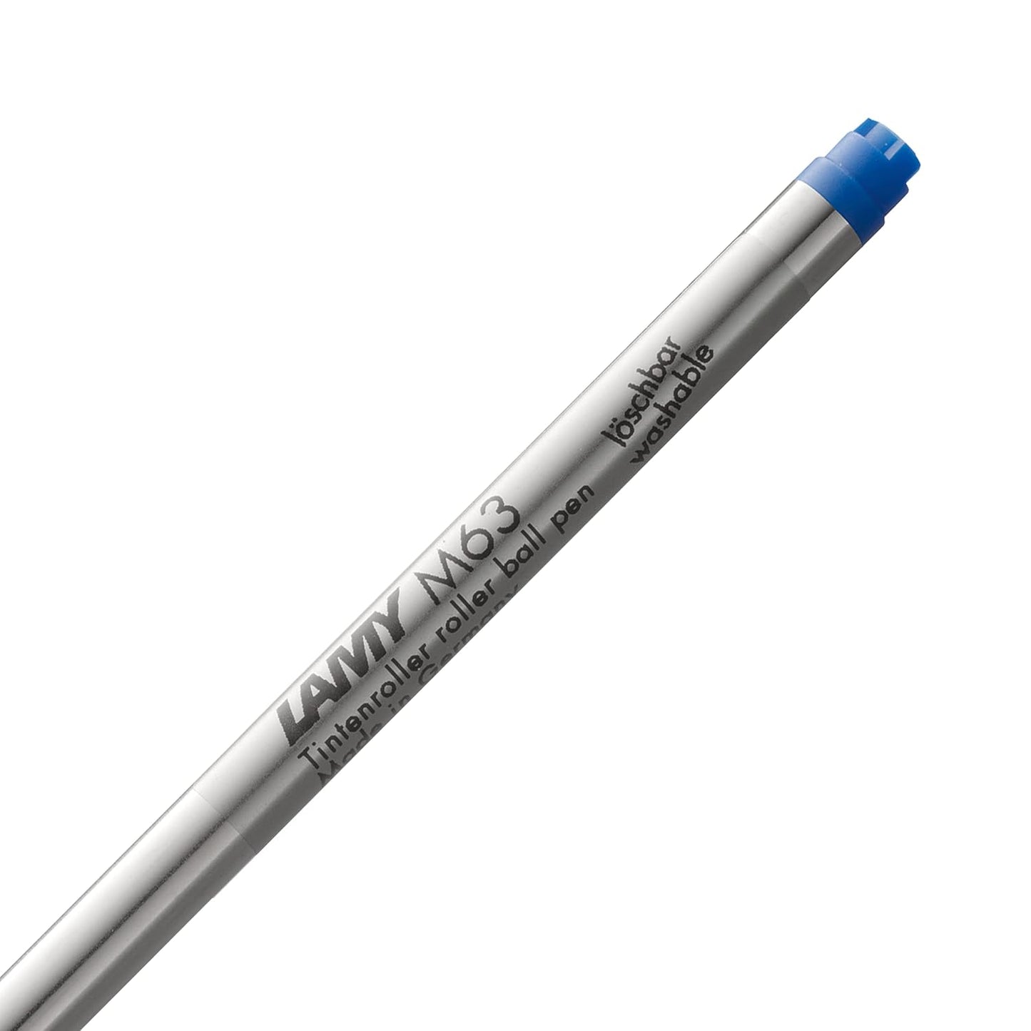 LAMY 1618560 M63 Medium Tip Blue Ink Roller Pen Refill
