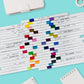 uni-ball Emott SY40 Water Based Fineliner Pens Set 8 Unique Color Groups, Multicolour Ink, Set of 40