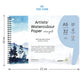 PaperPep Artists' Watercolour Wiro Pads 200GSM Cold Pressed A5 32 Sheets