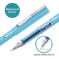 Hauser Sonic 0.5mm Gel Pen, Blue Ink, Pack of 10