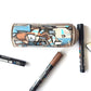 uni-ball Posca 5M 1.8-2.5 mm Bullet Shaped Marker Pen, Grey Ink, Pack of 1