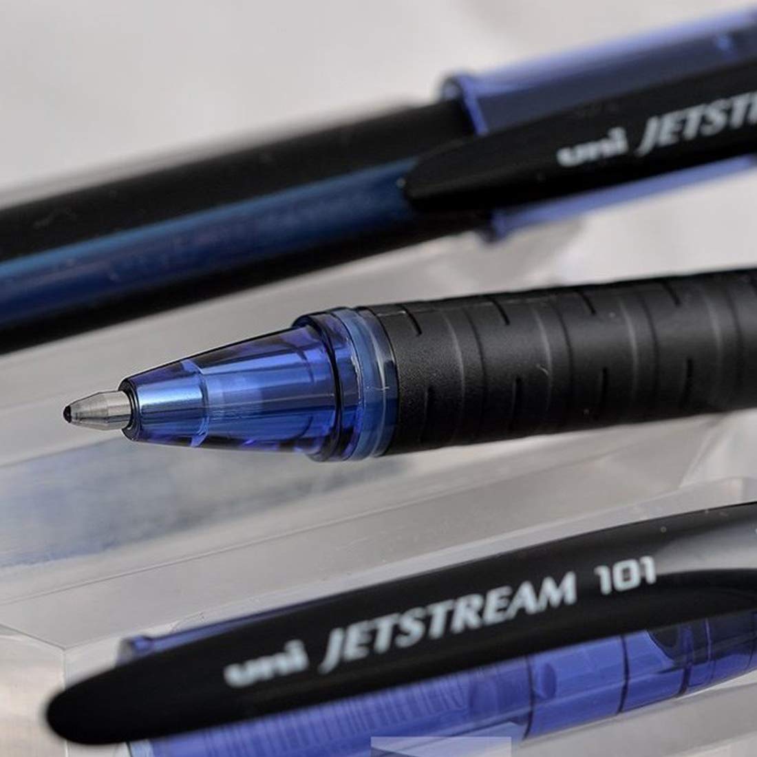 uni-ball Jetstream SX-101 0.7mm Roller Ball Pen, Blue Ink