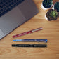 Luxor Schneider LX MAX Roller Ball Pen, Pack of 3-Blue+Black+Green, Needle Tip, 0.5mm, Set of 1