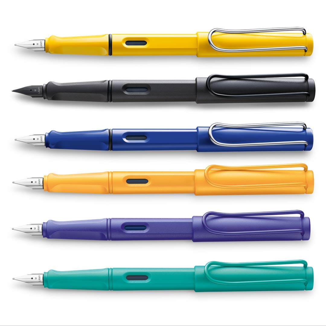 LAMY 4000202 Safari Umbra Body Fine Tip Blue Ink Fountain Pen