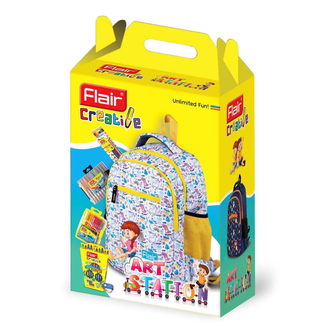 Flair Creative Series Art Station Kit (Color may vary)
