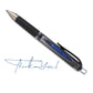uni-ball UMN-152S Gel Imapct RT 1.0mm Retractable Rollerball Pen, Blue Ink, Pack of 1