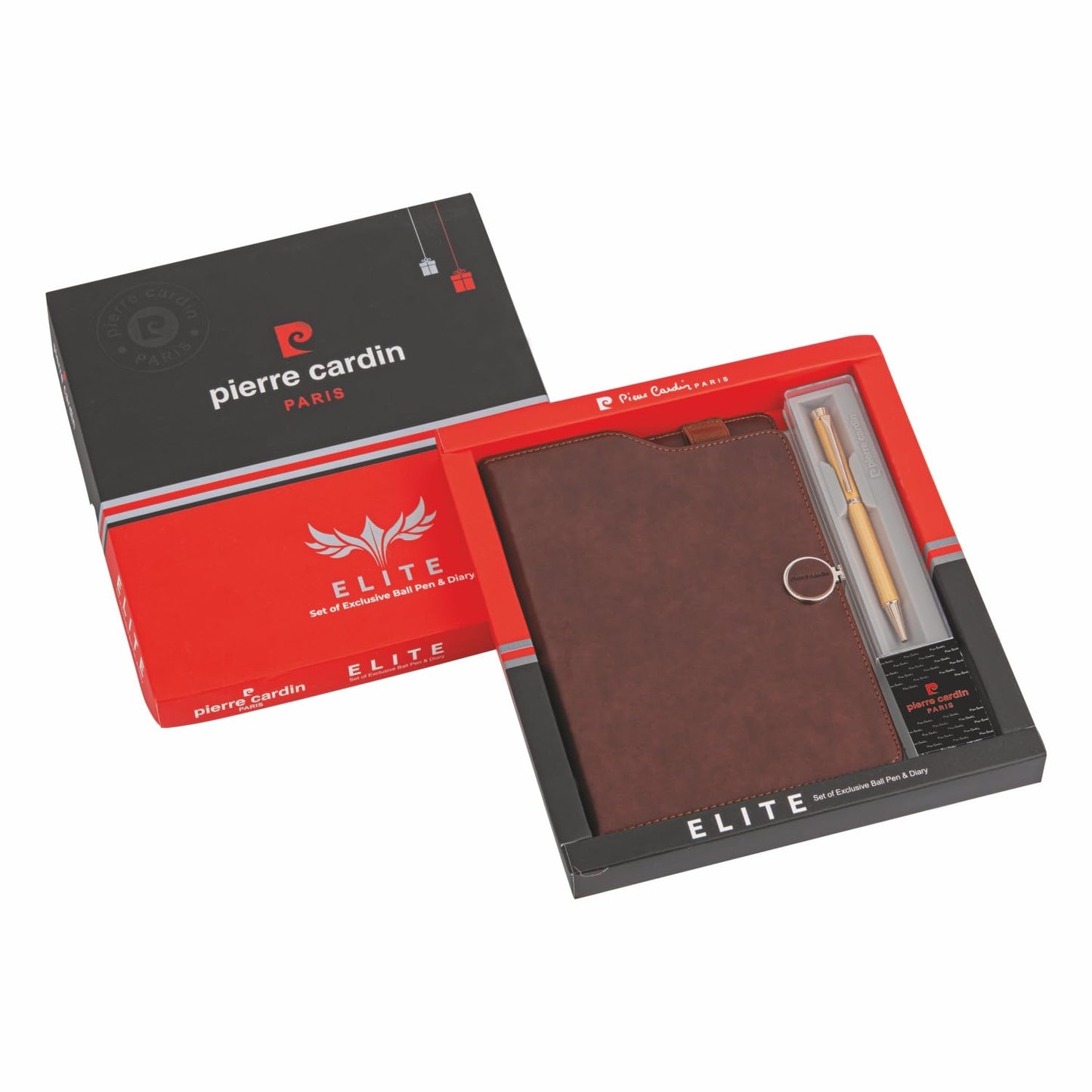 Pierre Cardin Elite Exclusive Gift Set, Set of Ball Pen & A Diary, Blue Ink, Pack Of 1
