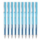 Hauser Sonic 0.5mm Gel Pen, Blue Ink, Pack of 10