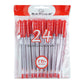 Radius 24 Ball Pen 10 Pcs,0.7 mm, Red Ink, Pack of 1