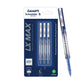 Luxor Schneider LX MAX Roller Ball Pen, Pack of 3-Blue-Cone Tip, 0.5mm, Set of 1