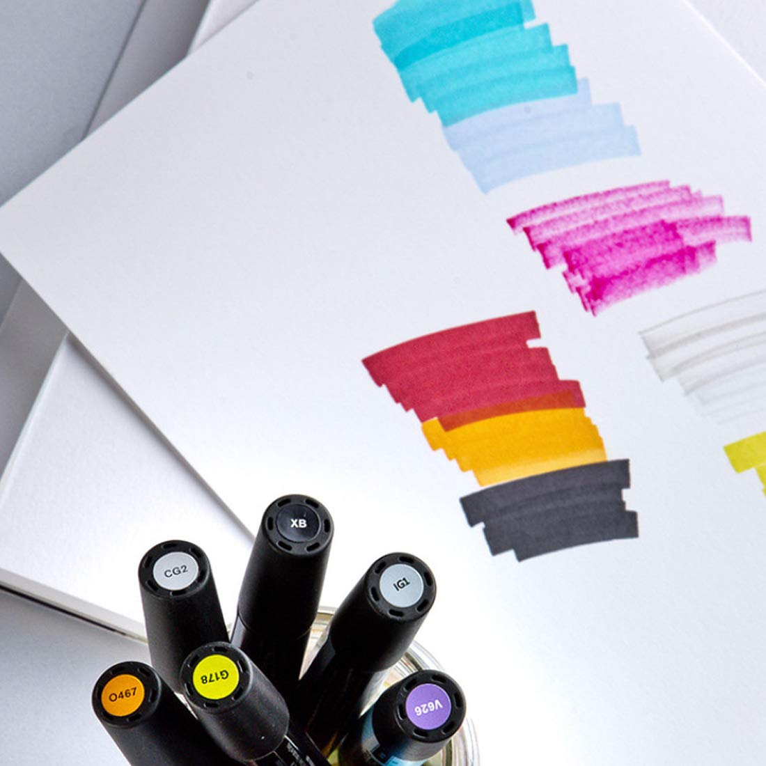 PaperPep Artists' Bleedproof Marker Paper 70GSM A4 Pack of 36