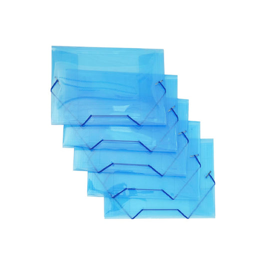 Ondesk Essentials Document Case File , Folder for A4 Size Documents , Blue, Pack of 1