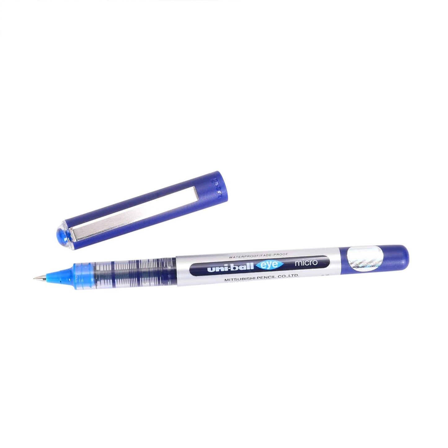 uni-ball Eye UB150 0.5mm Roller Ball Pen, Blue Ink, Pack of 5
