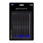 Pentonic 0.7mm Ball Point Pen Blister Pack, Pack of 10 (Blue)