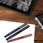 Luxor Schneider LX MAX Roller Ball Pen, Pack of 3-Blue+Black+Green, Needle Tip, 0.5mm, Set of 1