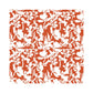 PaperPep Red & Dark Grey White Flowers Double Sides Print 19"X29" Gift Wrapping Paper, Pack of 5