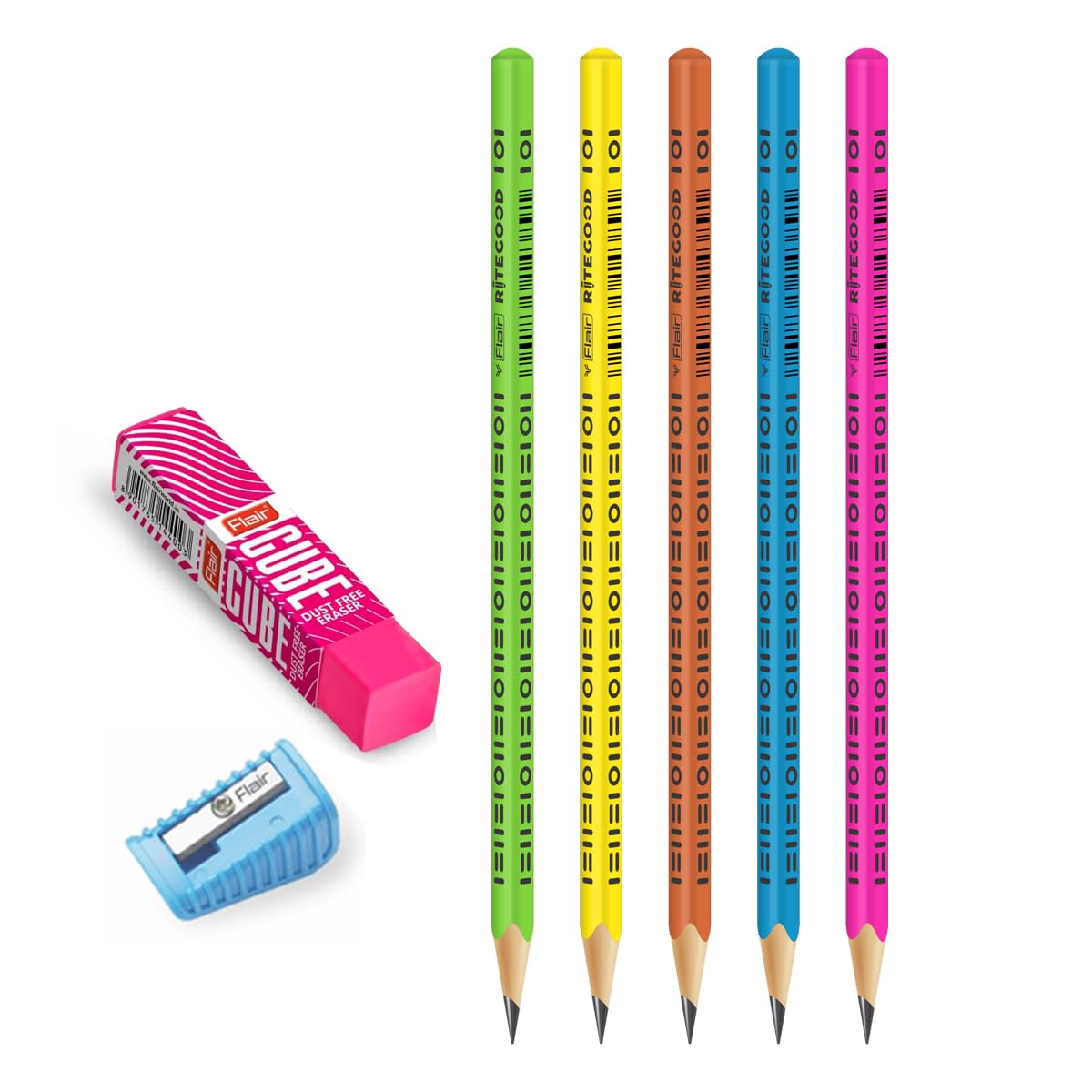 Flair Creative Series Ritegood 40 Pcs Pencil Kit, Sipper Pack of 1