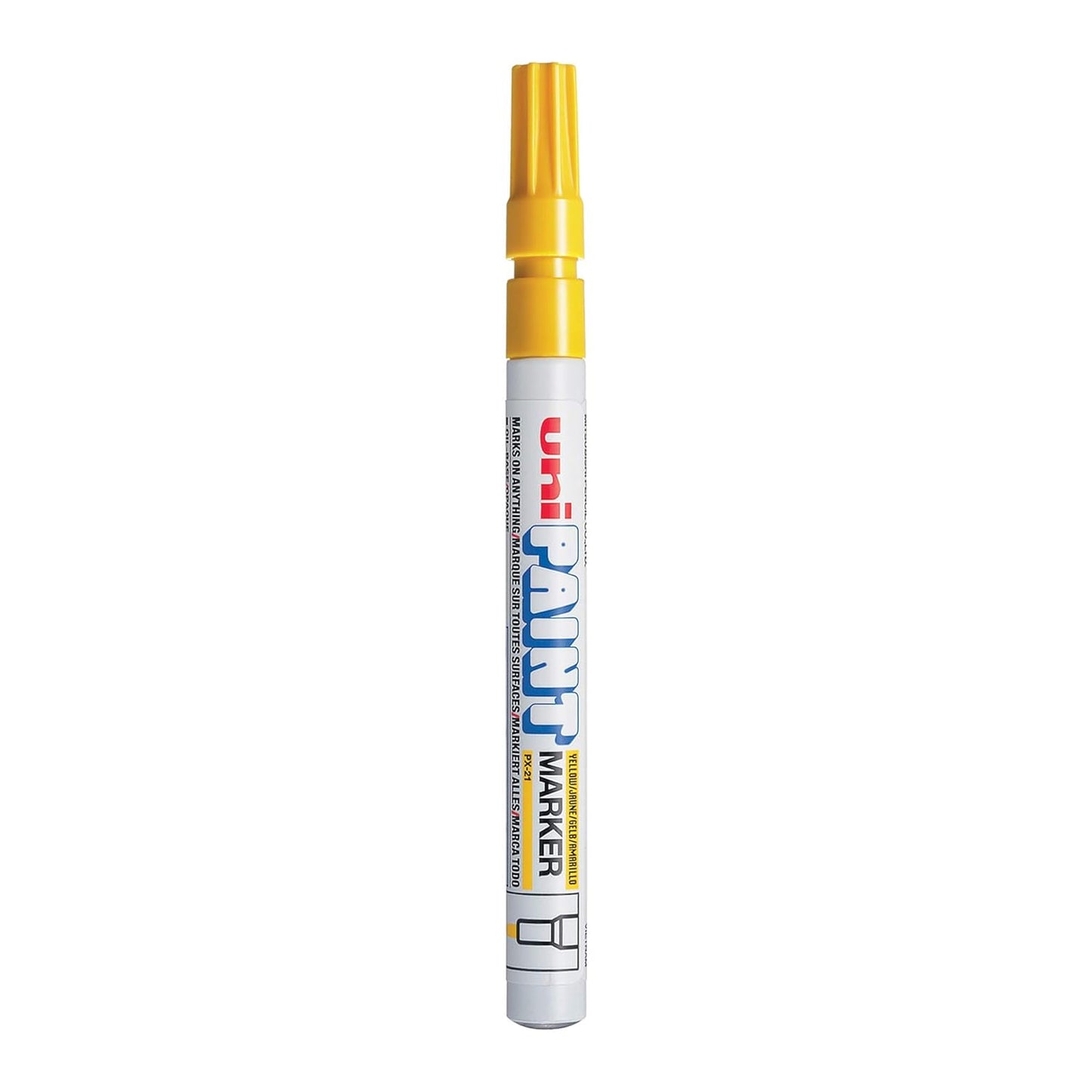uni-ball PX21 Paint Markers (Yellow Ink, Pack of 1)