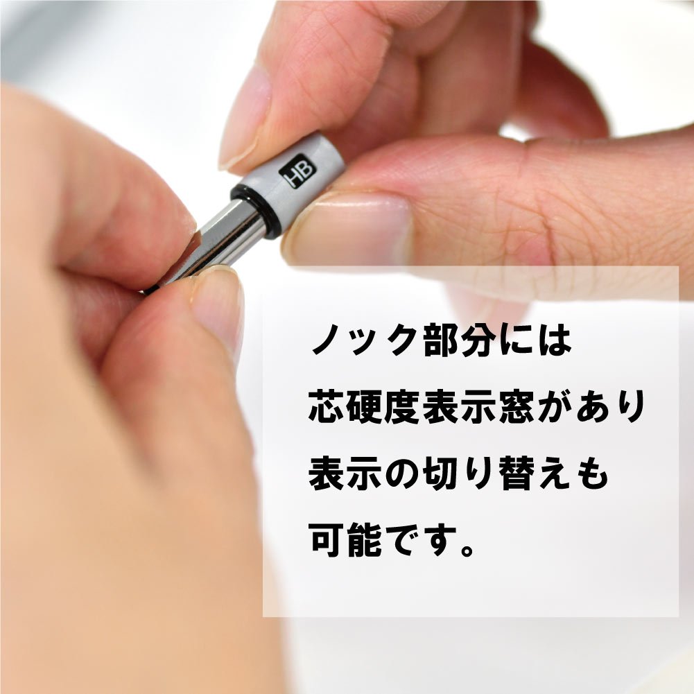 Pentel 0.5 MM HB Mechanical Pencil, Pack Of 1, Silver (PG515)