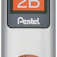 Pentel Ain Stein 0.3mm 2B Mechanical Pencil Lead, Pack of 15 (C273-2B)