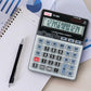 Flair FC-800 Electronic Calculator, Grey, Pack of 1