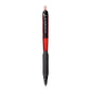 uni-ball Jetstream SXN101 0.7mm Roller Ball Pen, Red Body, Red Ink, Pack of 6