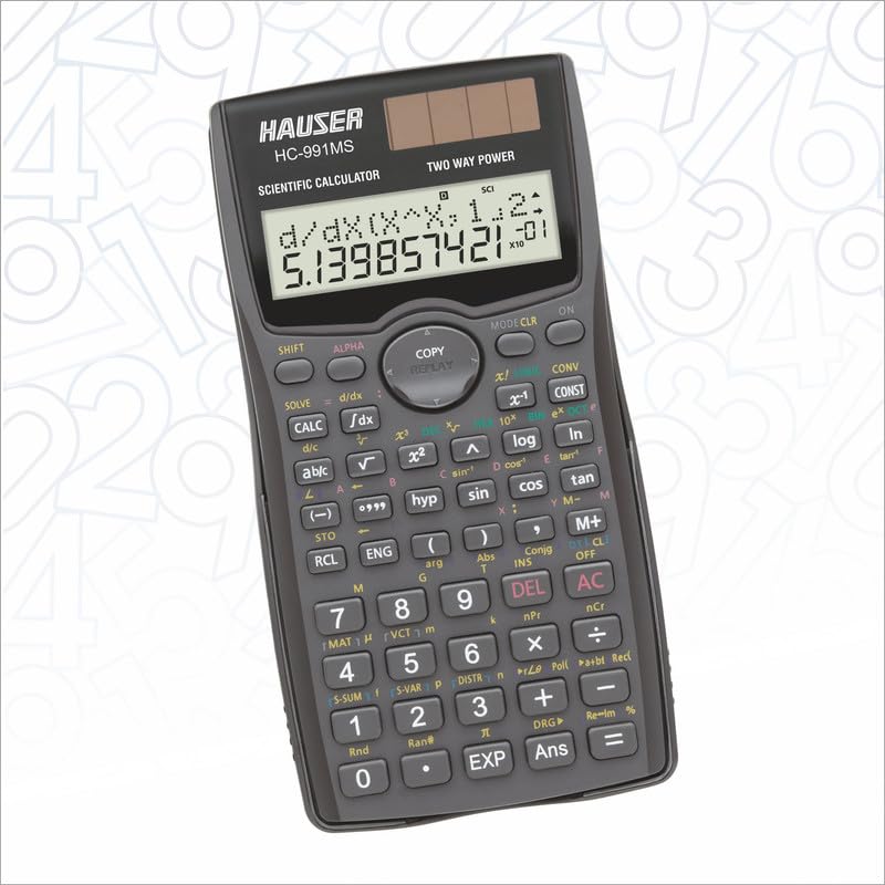 Hauser Desktop Series HC 991MS Calculator, Pack of 1