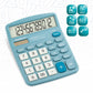 Hauser Desktop Series HC XO 837 Calculator, Blue, Pack of 1