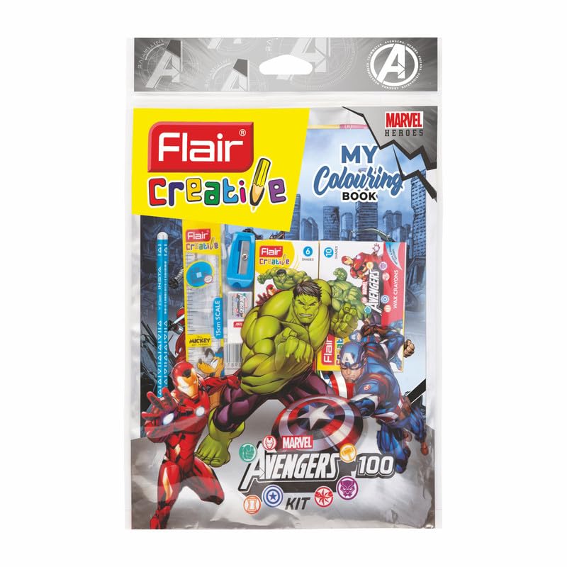 Flair Creative Series Marvel Avengers Stationery Kit