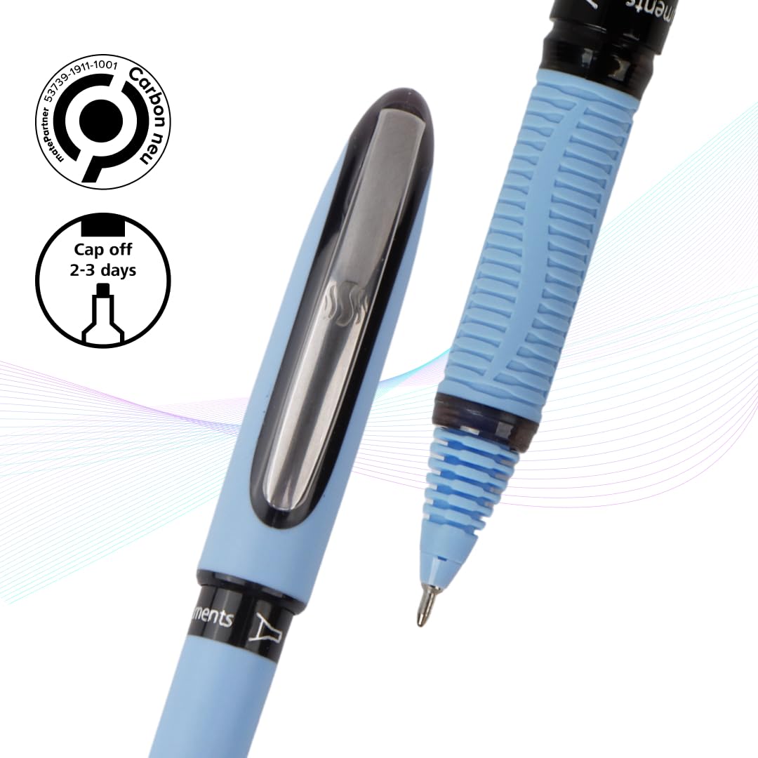 Luxor Schneider, One Hybrid Roller Ball Pen - Black, 0.3mm, Set of 1