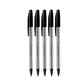uni-ball SAR 0.7mm Ball Pen, Black Ink, Pack of 5